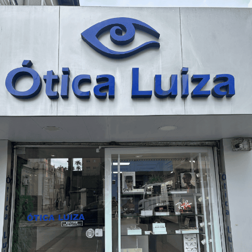 Frente da loja Ótica Luiza | Ótica Luiza